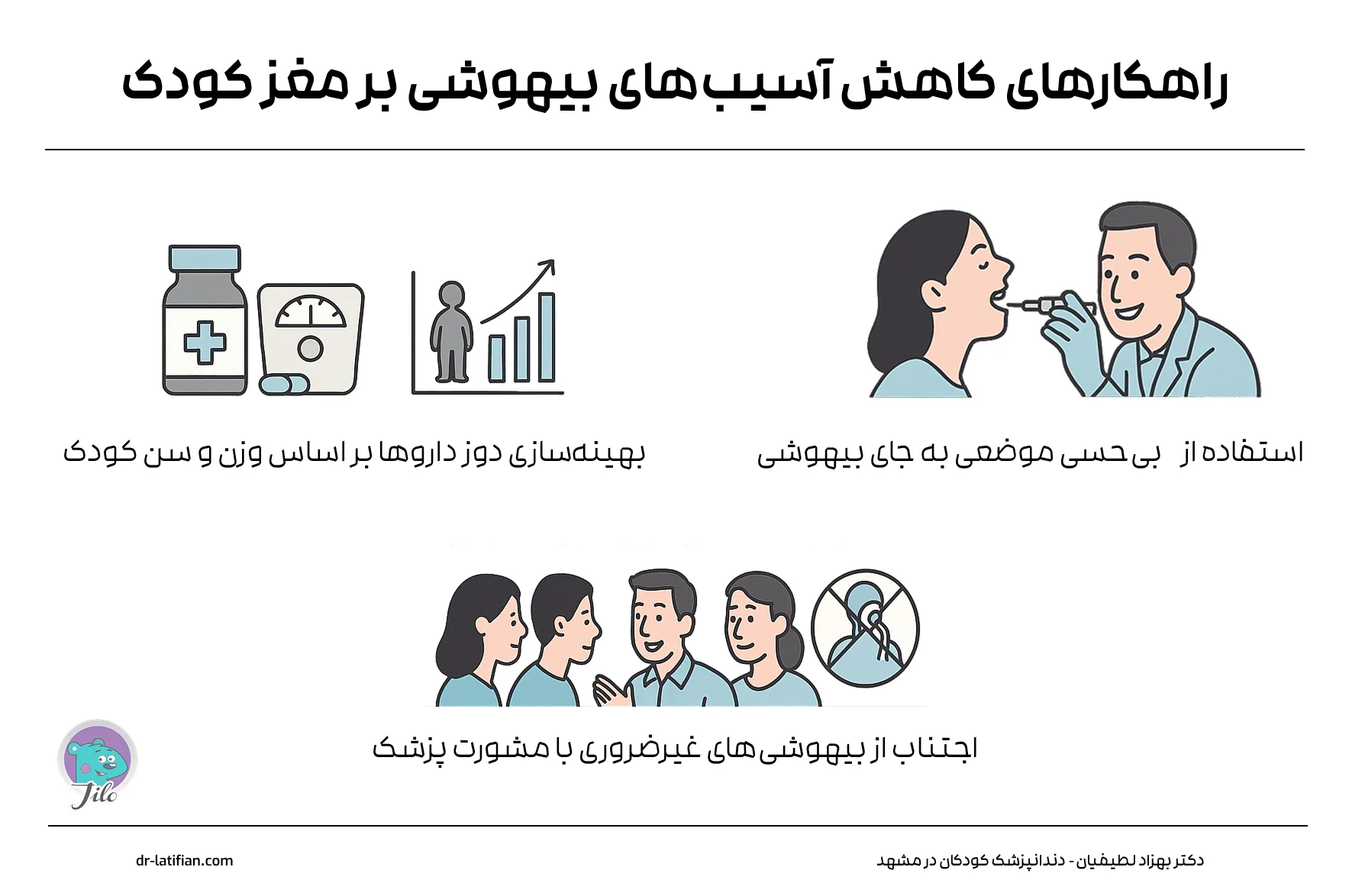 آسیب های بیهوشی بر مغز کودک